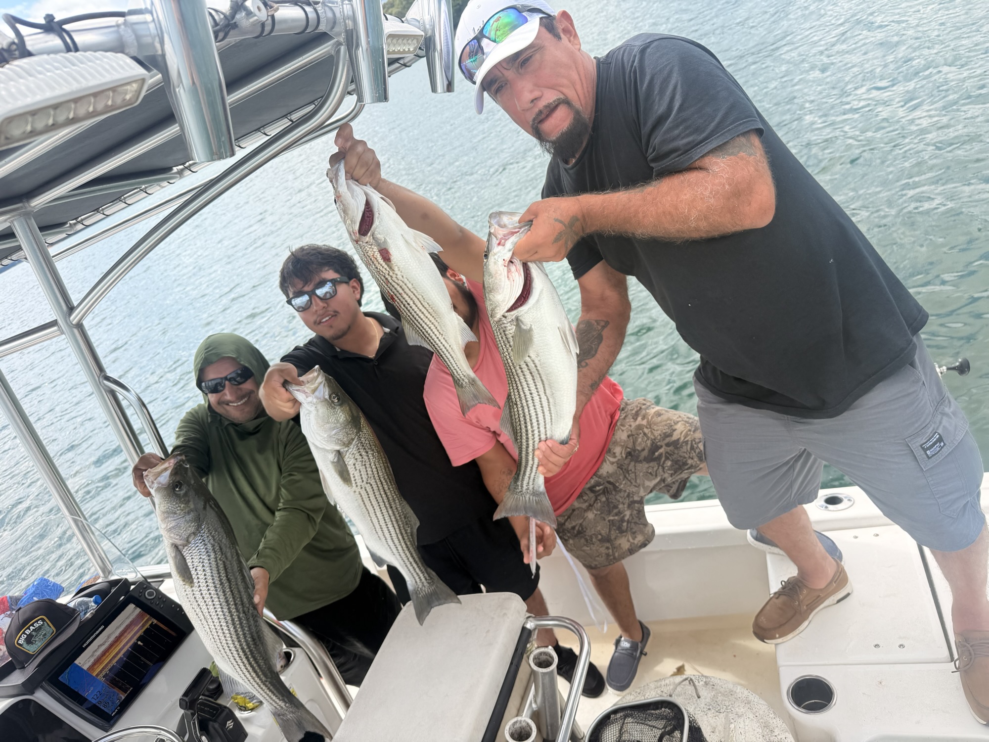 Lake Lanier Striper Fishing Report – Rain, Finicky Fish & a Big Spoon Bite Lake Lanier Striper Fishing Report – Rain, Finicky Fish & a Big Spoon Bite