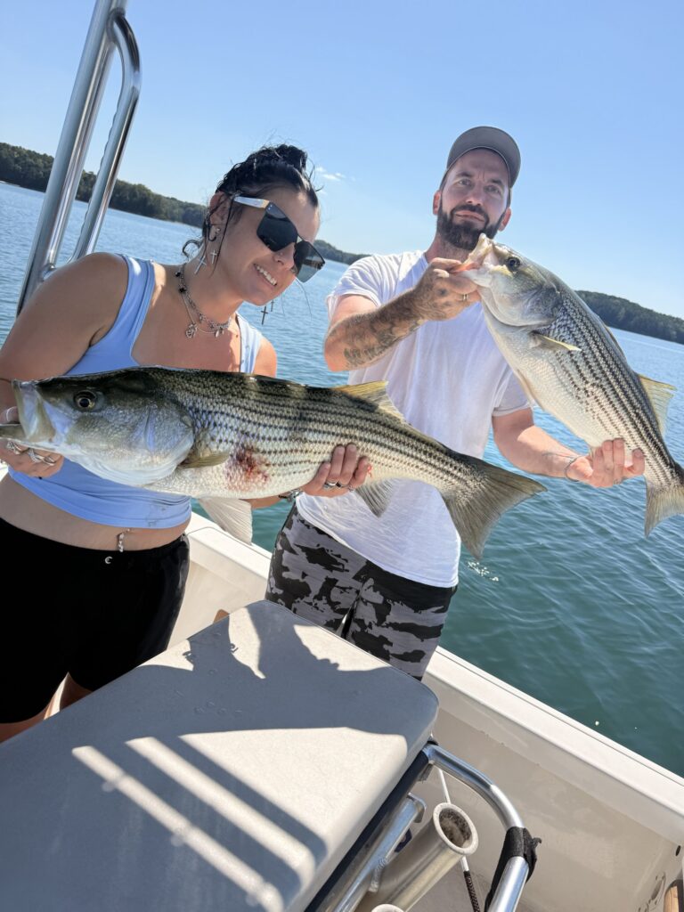 Lake Lanier Striper Fishing Report – Deep Fish, Light Boat Traffic & Magnum Spoon Action Lake Lanier Striper Fishing Report – Deep Fish, Light Boat Traffic andamp; Magnum Spoon Action - Lake Lanier fishing photo 3