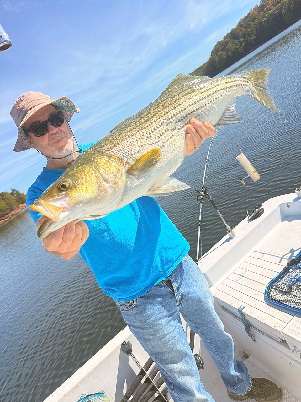 Lake Lanier Striper Fishing Report – October 26, 2026 | Fish Scattered From North to South